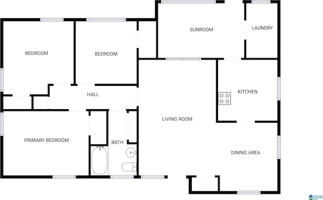 view of layout