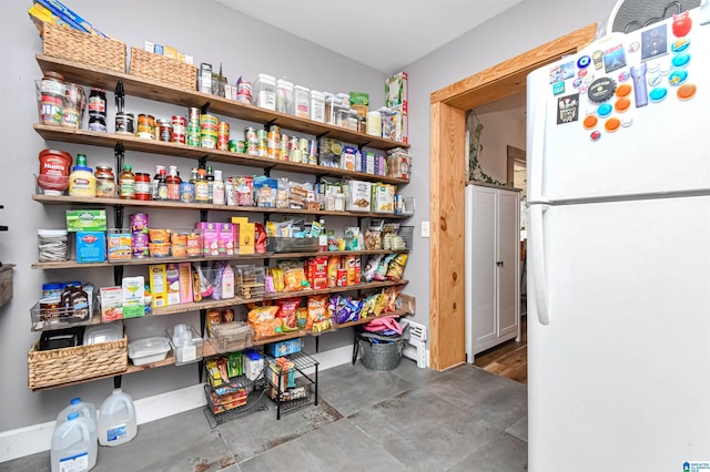 view of pantry