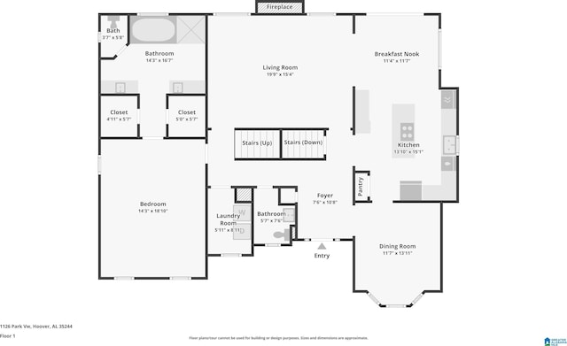 view of layout