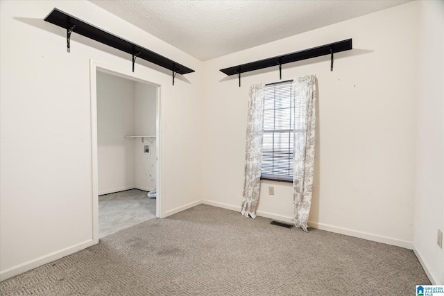 65 Jessica Dr, Wedowee, AL 36278 - carpeted spare room with visible vents, baseboards, and a textured ceiling