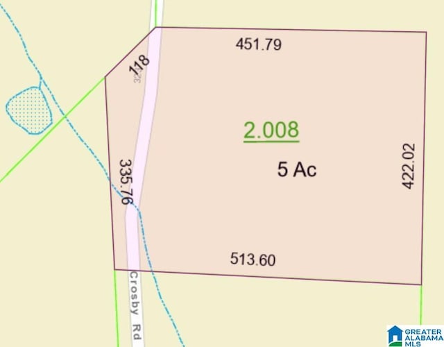 Crosby Rd Unit 1, Altoona AL, 35952 land for sale