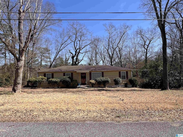 view of front of house