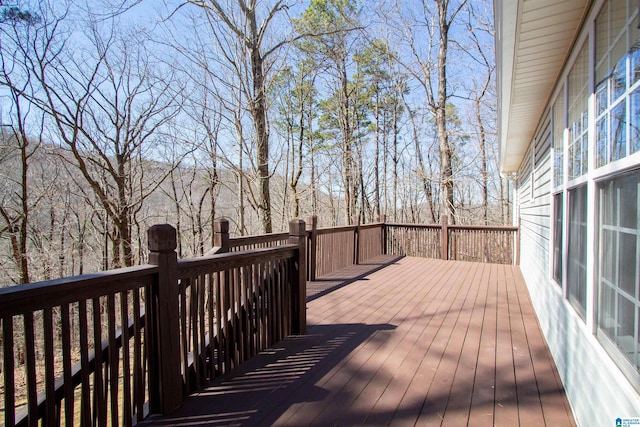 view of deck