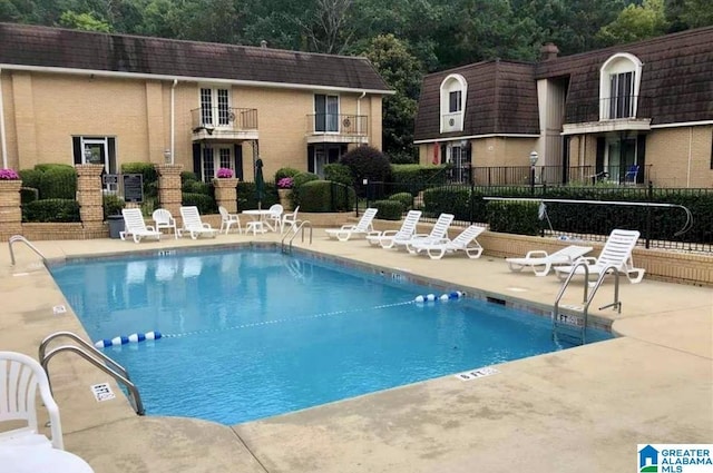 171 Old Montgomery Hwy Unit A, Homewood, AL 35216 - community pool featuring a patio and fence