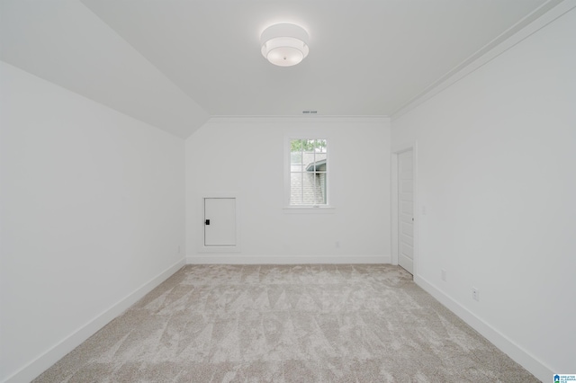 212 Olmsted St, Birmingham, AL 35242 - additional living space with carpet floors, baseboards, and vaulted ceiling