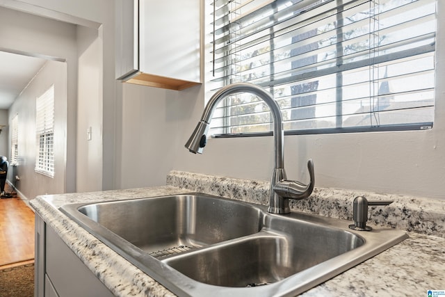 interior details with a sink