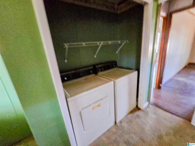 laundry area featuring laundry area and separate washer and dryer