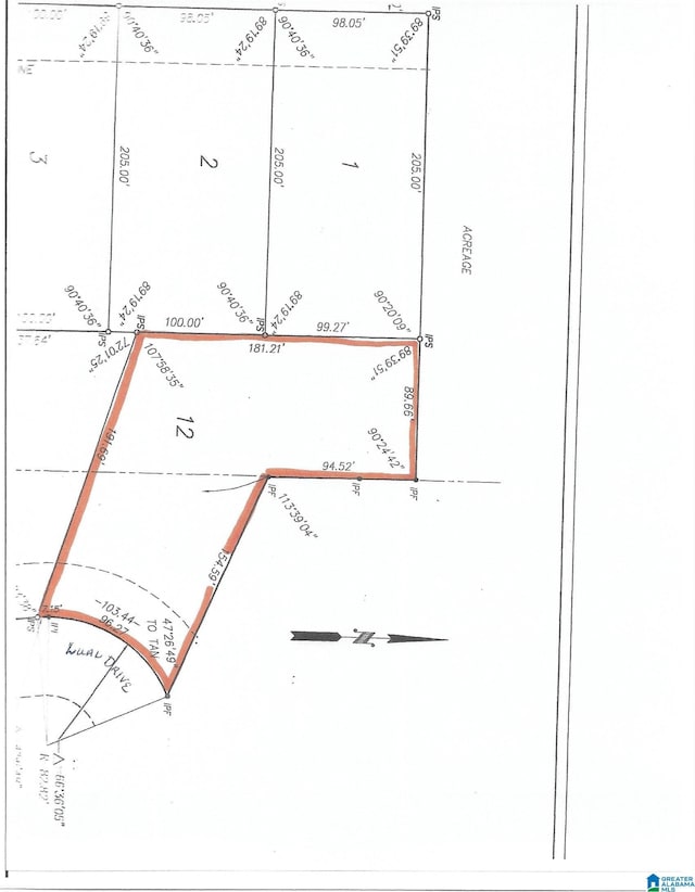 879 Lual Dr Unit 12, Fultondale AL, 35217 land for sale