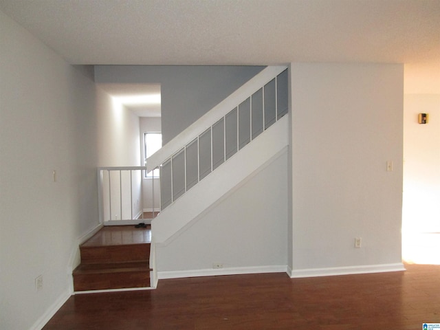 3830 Windhover Dr Unit 1, Vestavia Hills, AL 35216 - stairway featuring wood finished floors and baseboards