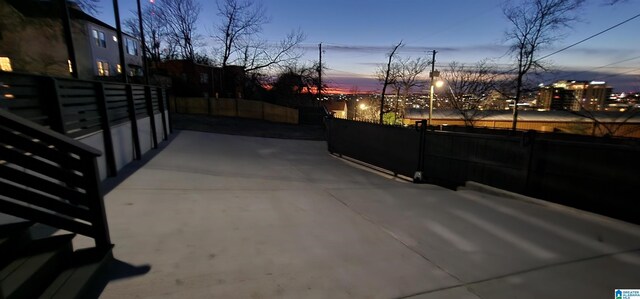 view of patio / terrace with fence