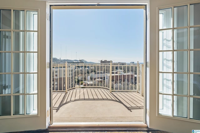 view of doorway