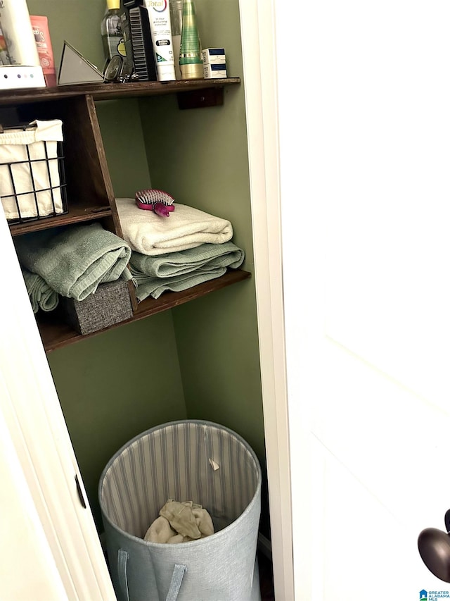 view of closet