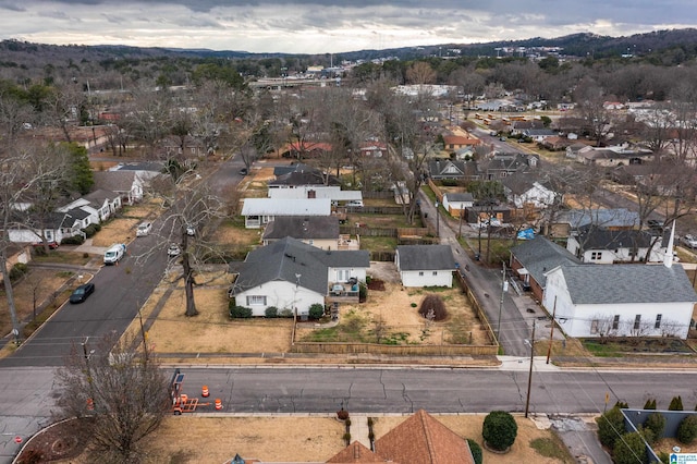 drone / aerial view featuring a residential view