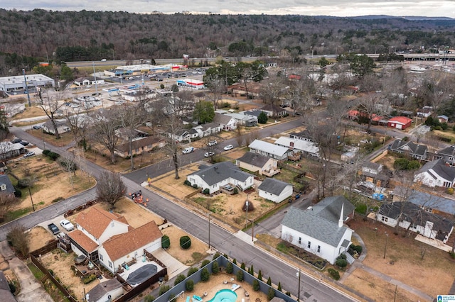 aerial view