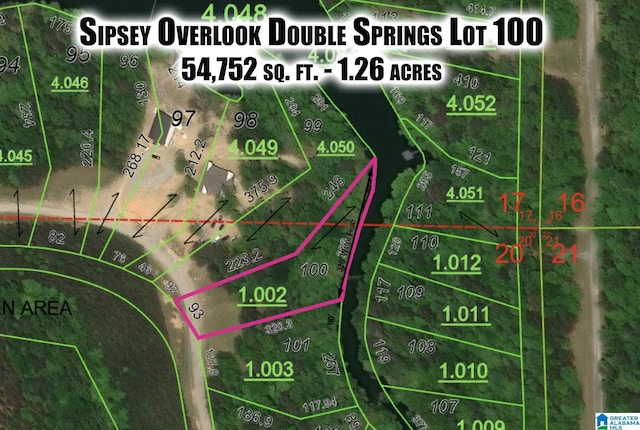 Listing photo 2 for 1005 Sipsey Overlook Dr Lot 100, Double Springs AL 35553