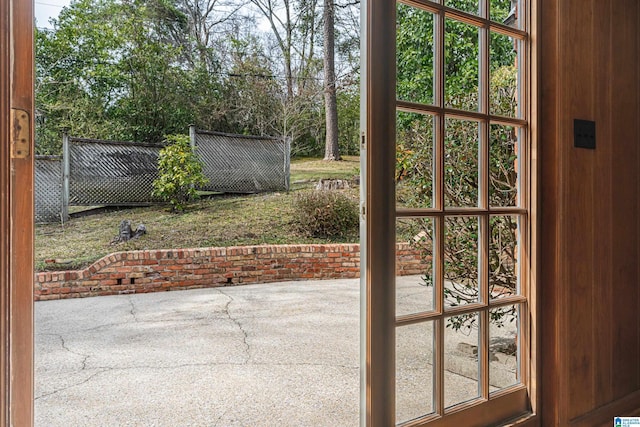 view of doorway