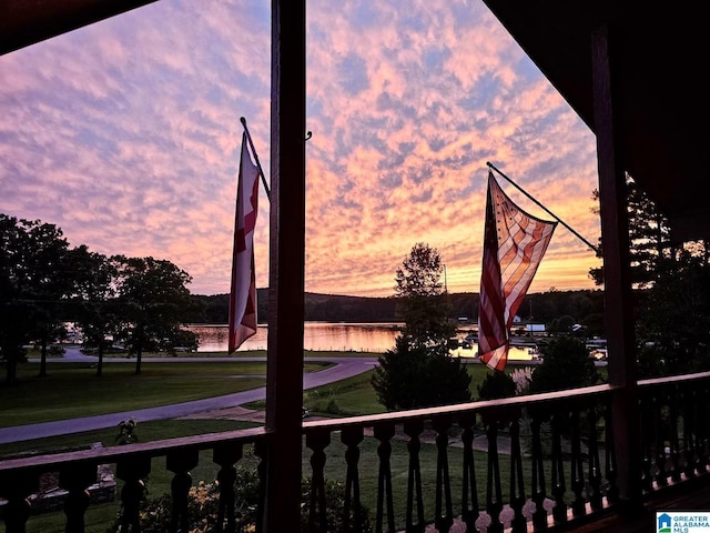 360 S River Dr, Shelby, AL 35143 - mountain view featuring a water view