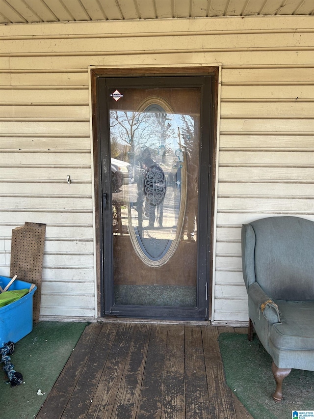 view of property entrance