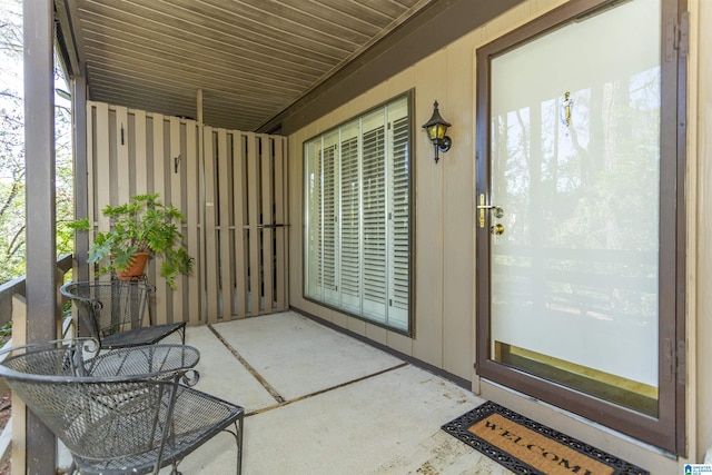 view of property entrance