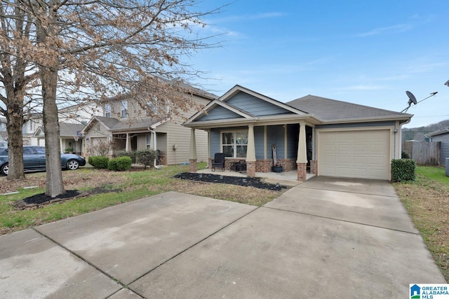 view of front of house featuring driveway, brick siding, an attached garage, and a shingled roof