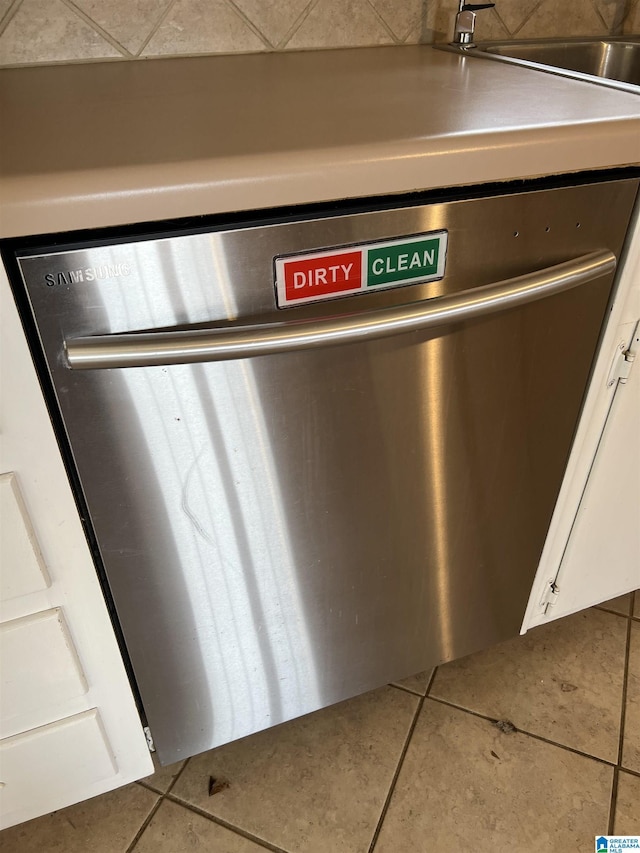 interior details with white cabinetry