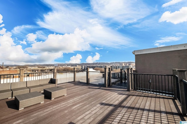 view of deck