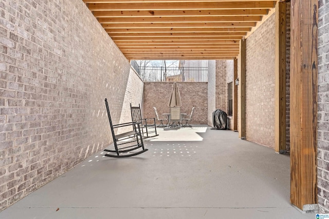 view of patio / terrace with outdoor dining space