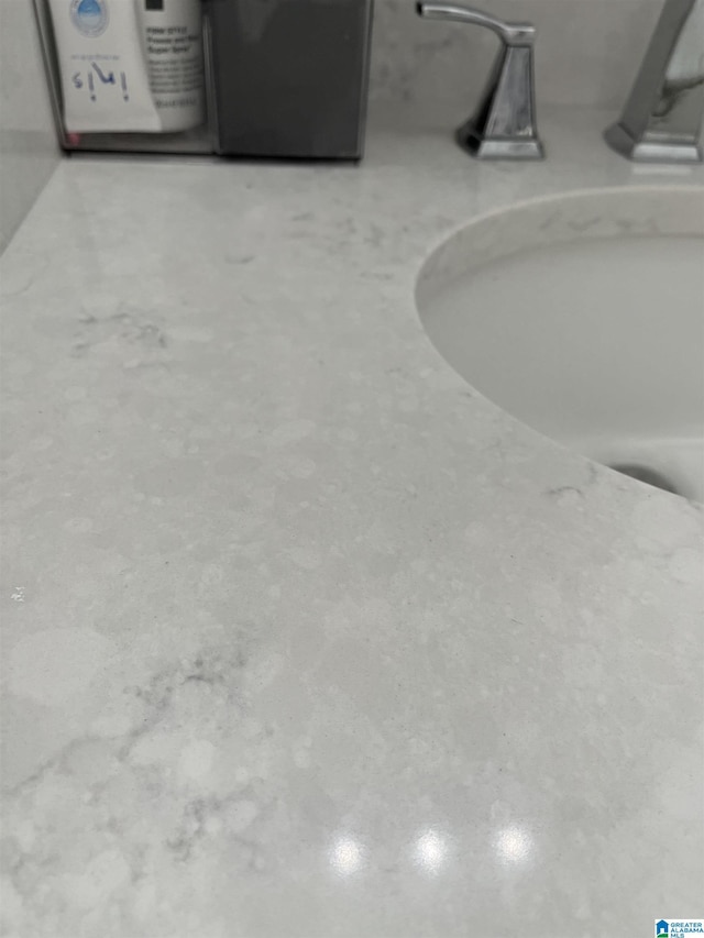 interior details featuring a sink