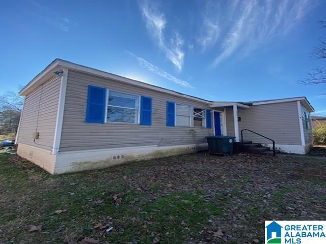 view of manufactured / mobile home