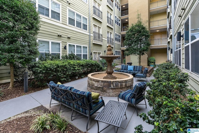 401 20th St S Unit 309, Birmingham, AL 35233 - view of patio featuring outdoor lounge area