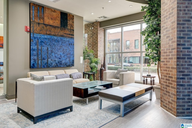 401 20th St S Unit 309, Birmingham, AL 35233 - building lobby featuring visible vents