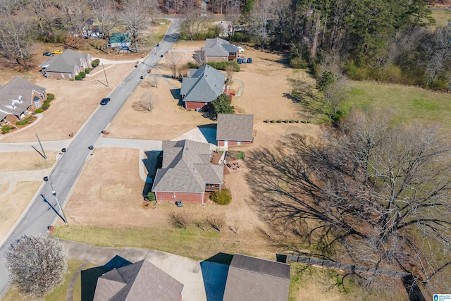 birds eye view of property featuring a residential view