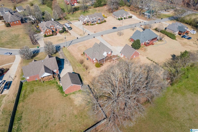 drone / aerial view featuring a residential view