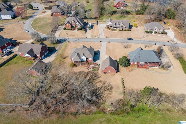 birds eye view of property featuring a residential view