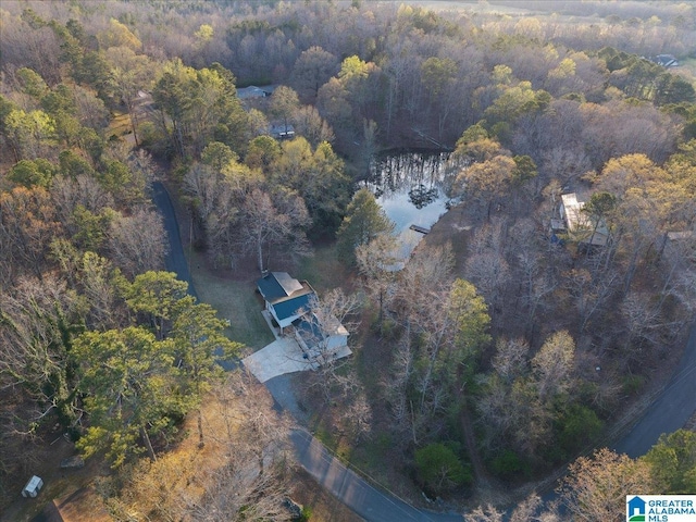 236 Oak Ridge Dr, Oneonta, AL 35121 - aerial view with a forest view