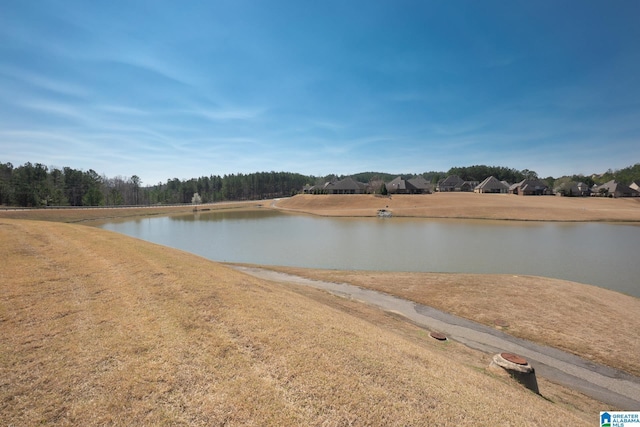 property view of water