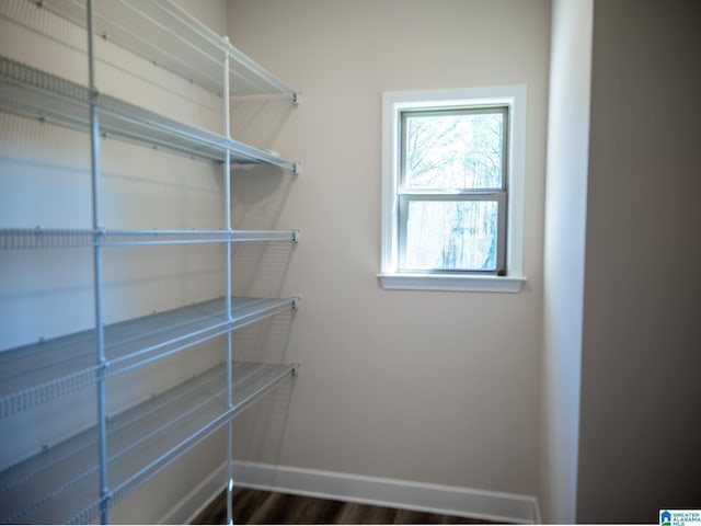 view of pantry