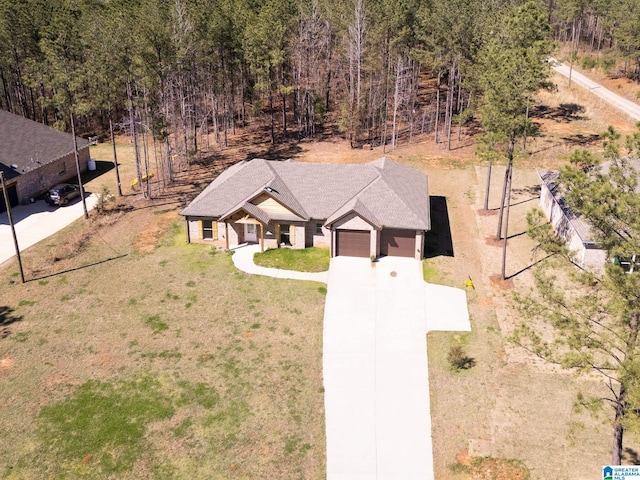 aerial view