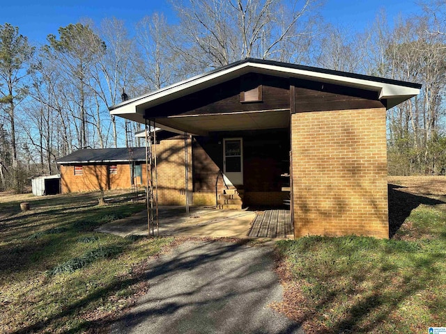 861 Lankford Ln, Alexandria, AL 36250 - view of front facade featuring entry steps and brick siding