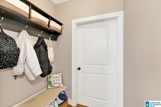 view of mudroom