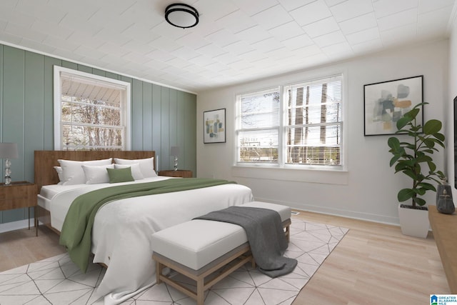 264 Mccalla Rd, Birmingham, AL 35022 - bedroom with baseboards and light wood finished floors