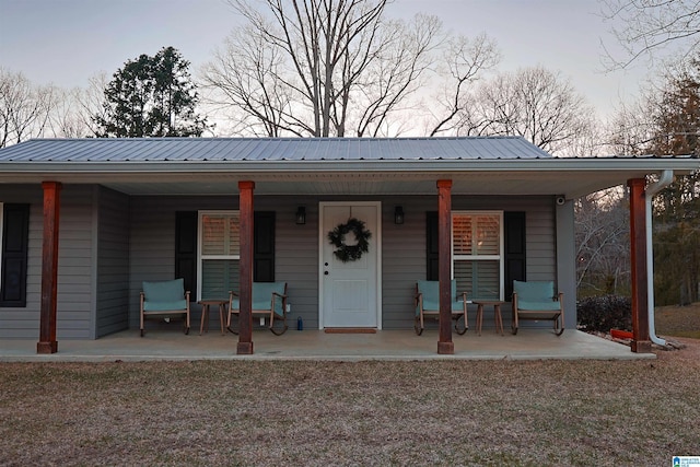 2365 Jim Raney Ln, Bessemer, AL 35023 - view of front of house with a porch and metal roof
