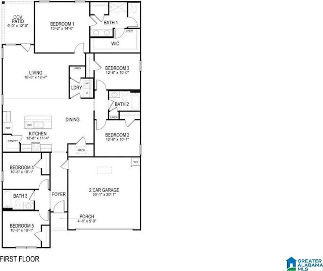 873 Fish Camp Rd, Chelsea, AL 35043 - view of layout