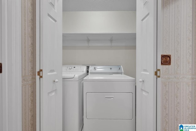 2350 Morton Rd, Warrior, AL 35180 - clothes washing area featuring laundry area and independent washer and dryer