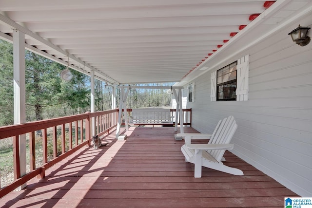 2350 Morton Rd, Warrior, AL 35180 - view of deck