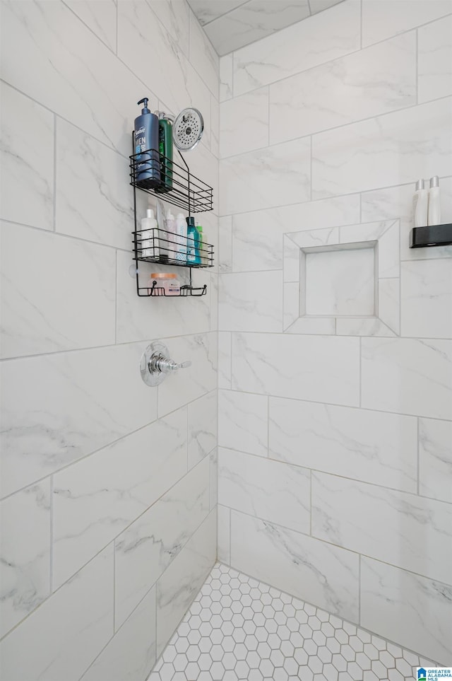 2167 Springfield Dr, Chelsea, AL 35043 - bathroom with a tile shower