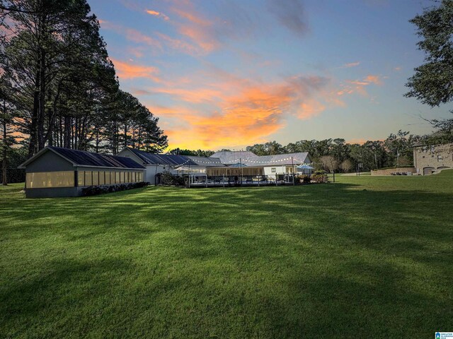 385 Rouse Rd, Sumiton, AL 35148 - view of yard with an outdoor structure