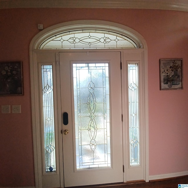 7459 15th Street Rd, Bessemer, AL 35023 - entryway with baseboards and a wealth of natural light