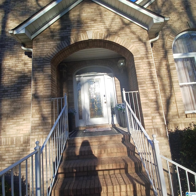 7459 15th Street Rd, Bessemer, AL 35023 - doorway to property with brick siding