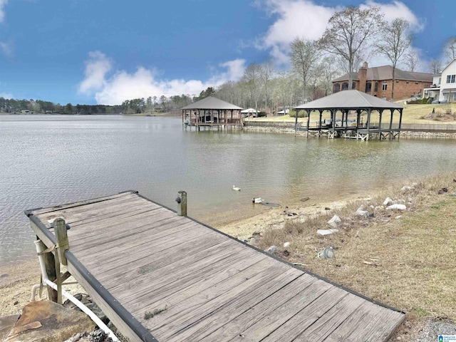 360 Frankies Rd, Vincent, AL 35178 - dock area featuring a water view